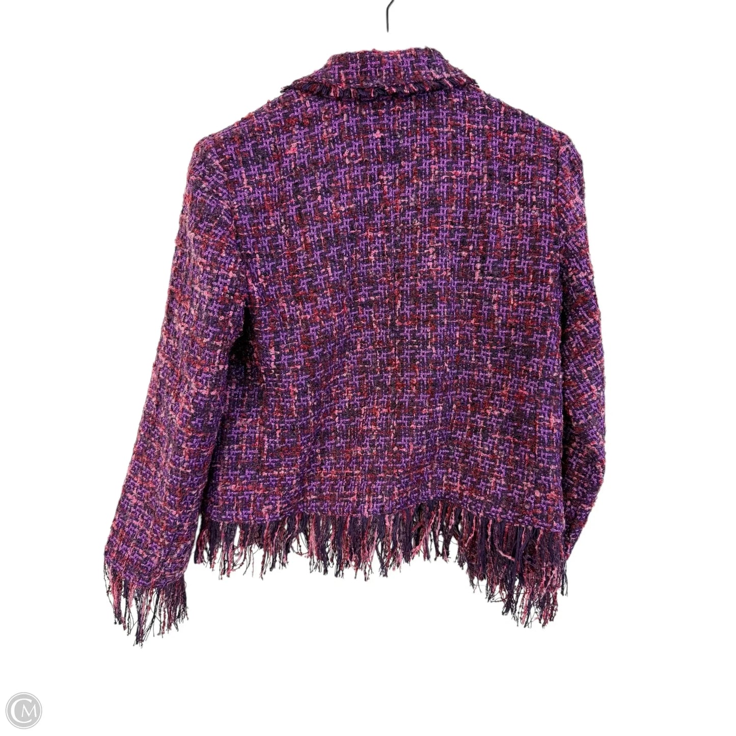 Jacket Other By Chicos In Pink & Purple, Size: S