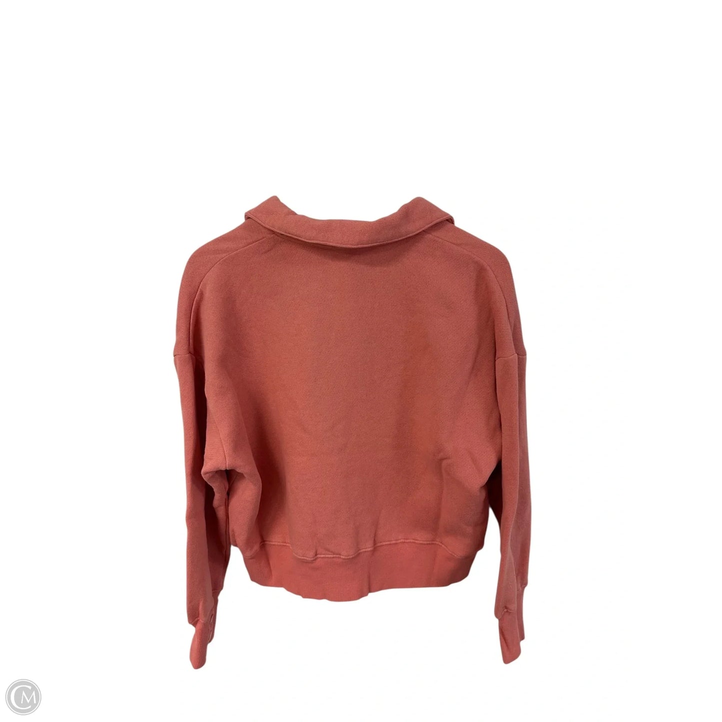 Sweatshirt Collar By Z Supply In Orange, Size: M