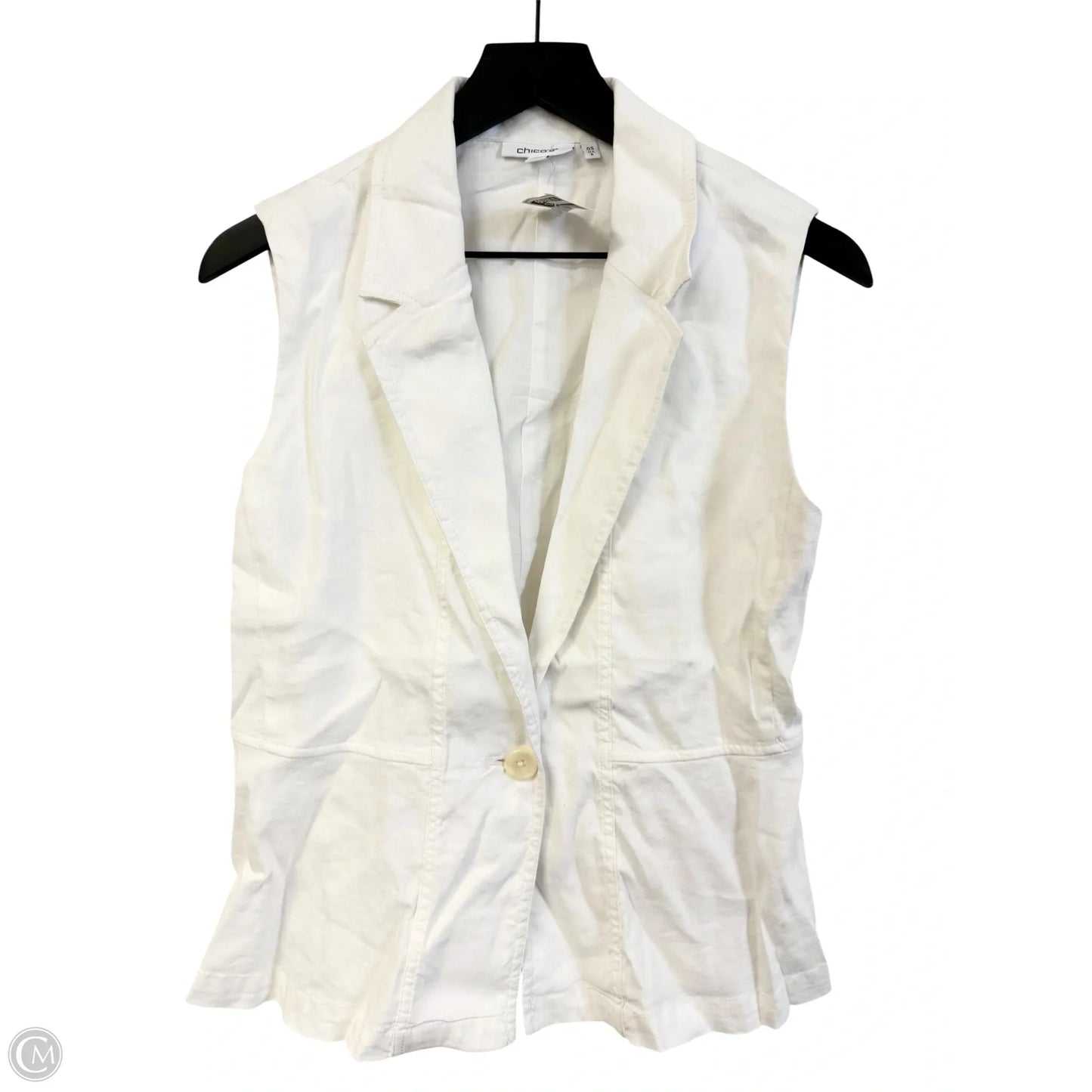 Vest Other By Chicos In White, Size: S
