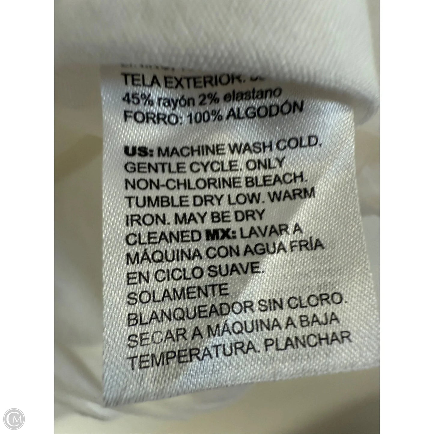 Vest Other By Chicos In White, Size: S