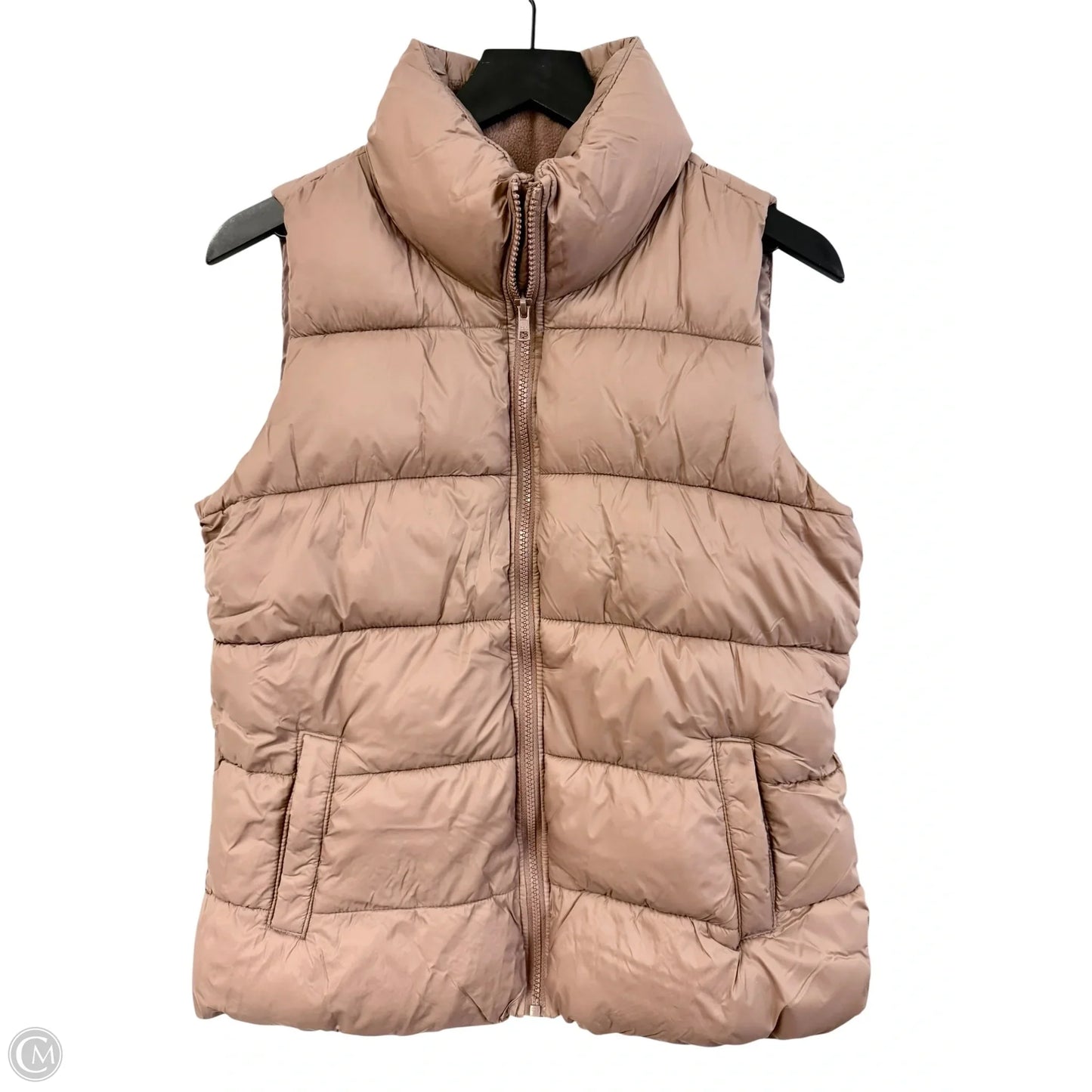 Vest Puffer & Quilted By Old Navy In Brown, Size: M