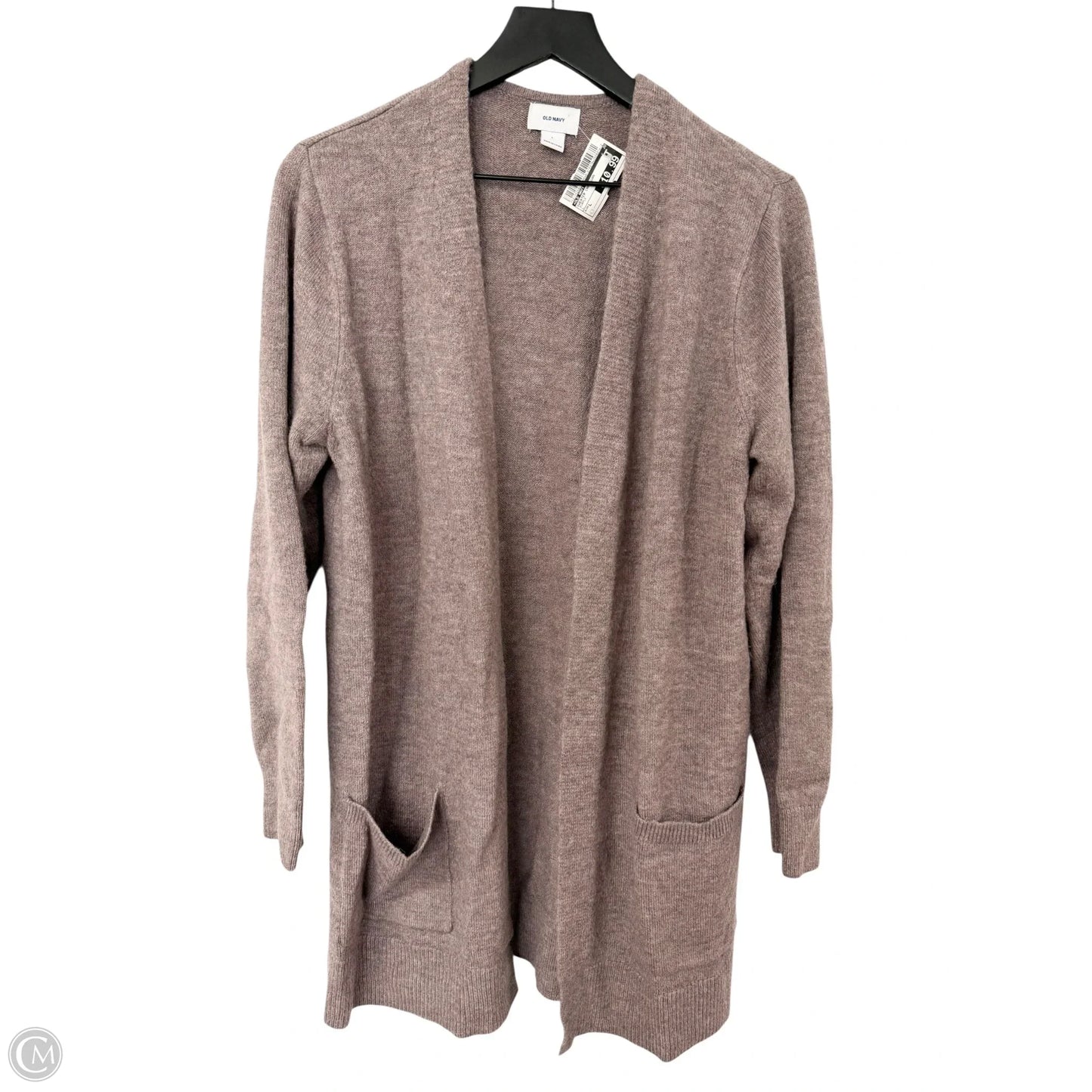 Sweater Cardigan By Old Navy In Purple, Size: L