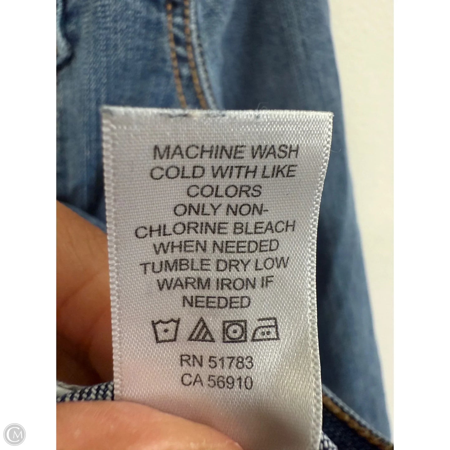 Jacket Denim By Maurices In Blue Denim, Size: S