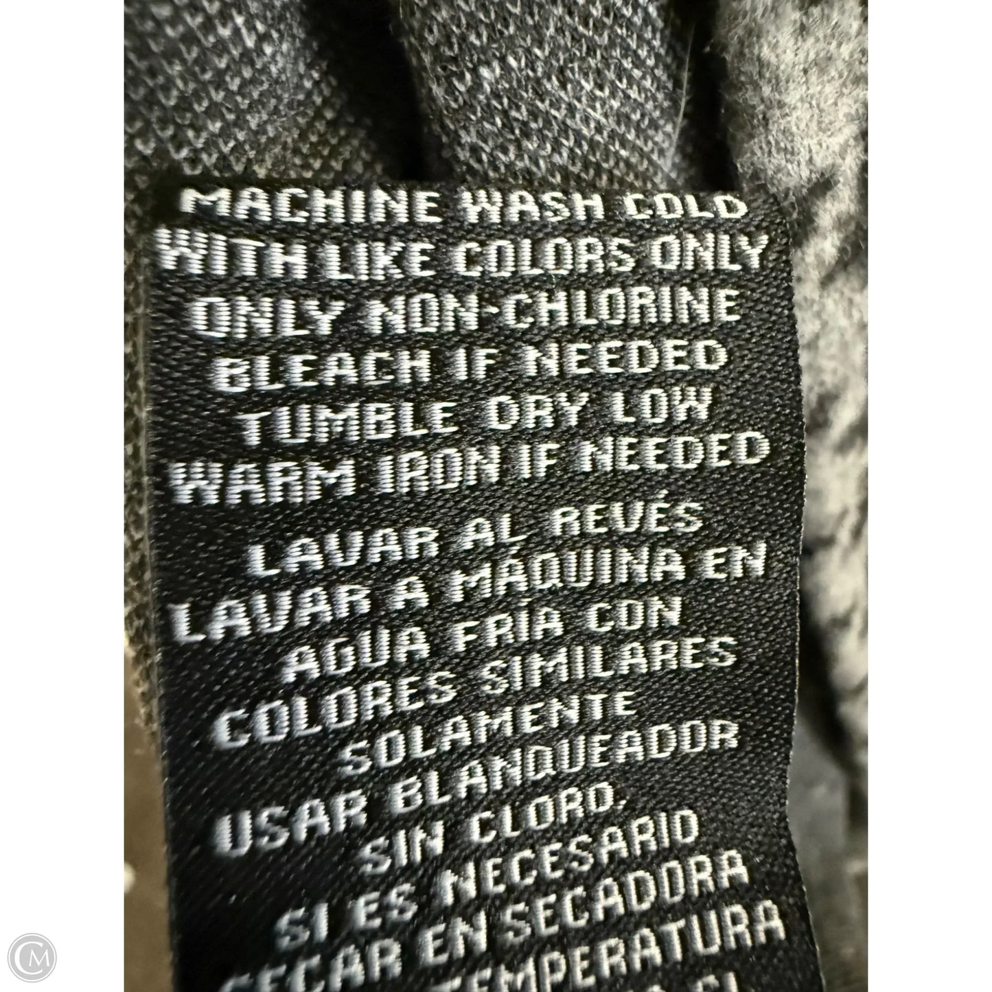 Blazer By Clothes Mentor In Black & Grey, Size: M
