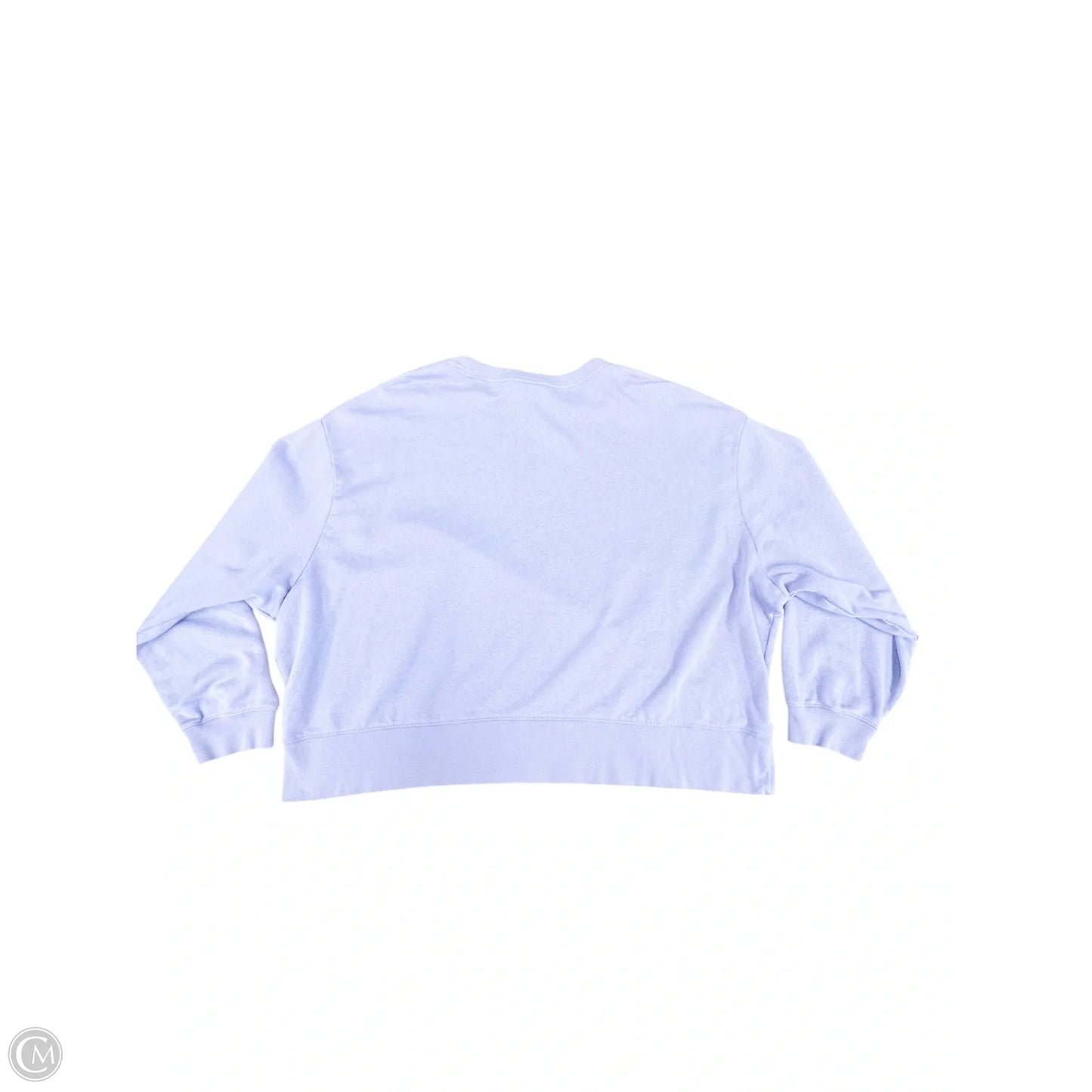 Sweatshirt Crewneck By Nike Apparel In Purple, Size: 2x