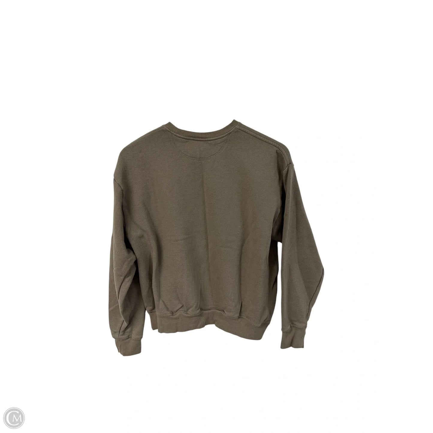 Sweatshirt Crewneck By Pink In Beige, Size: S