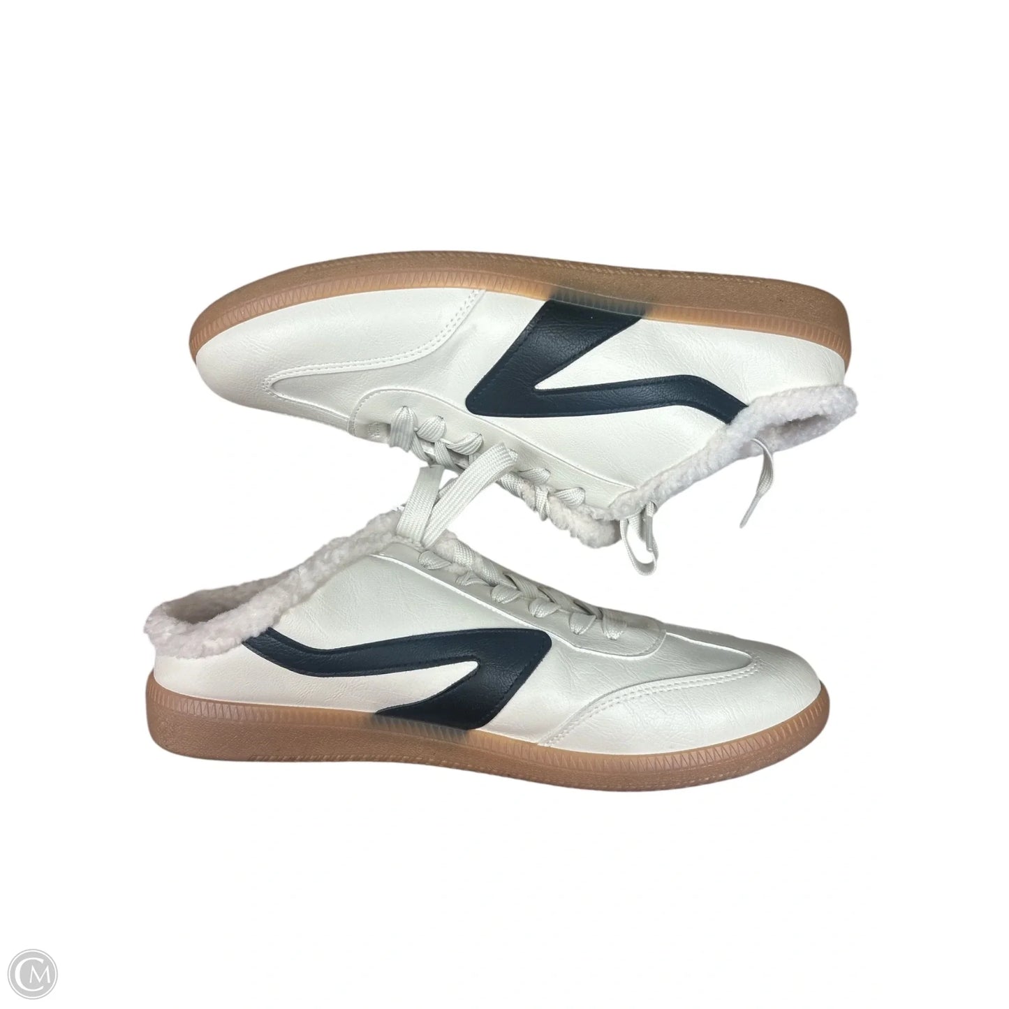Shoes Sneakers By Dolce Vita In Black & Cream, Size: 10