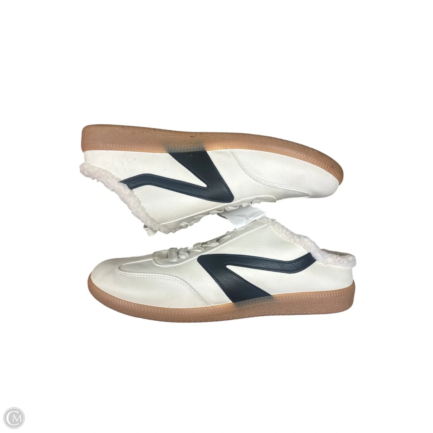 Shoes Sneakers By Dolce Vita In Black & Cream, Size: 10