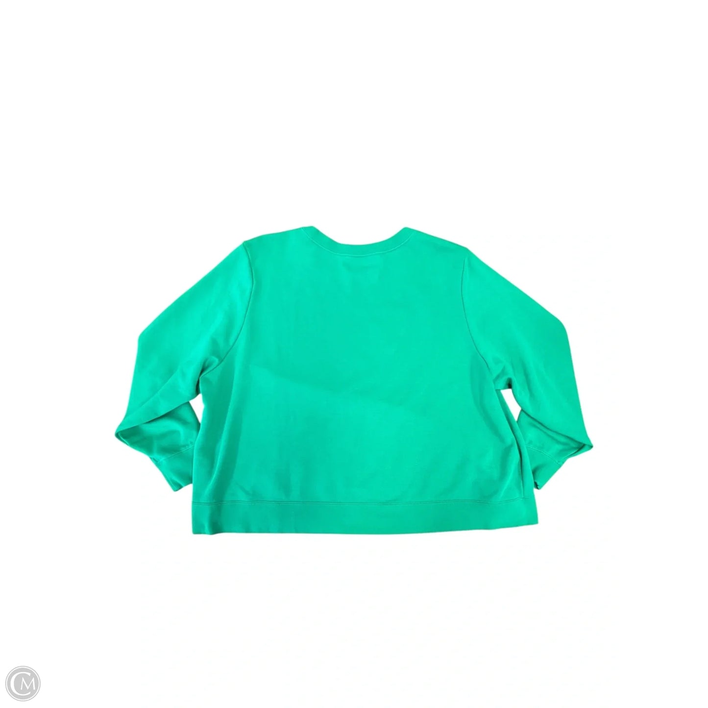 Sweatshirt Crewneck By Nike Apparel In Green, Size: 3x
