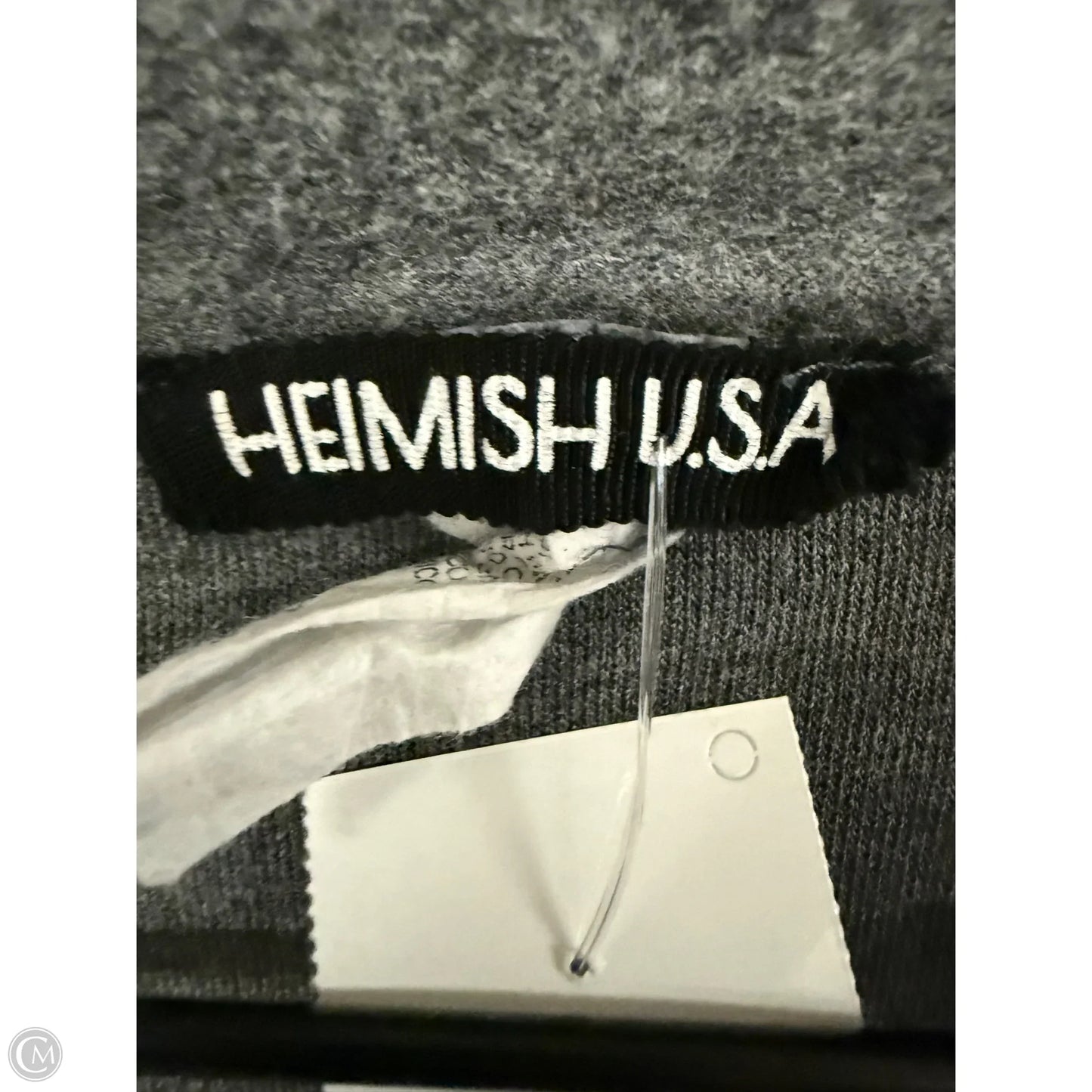 Blouse Long Sleeve By Heimish Usa In Multi-colored, Size: 1x