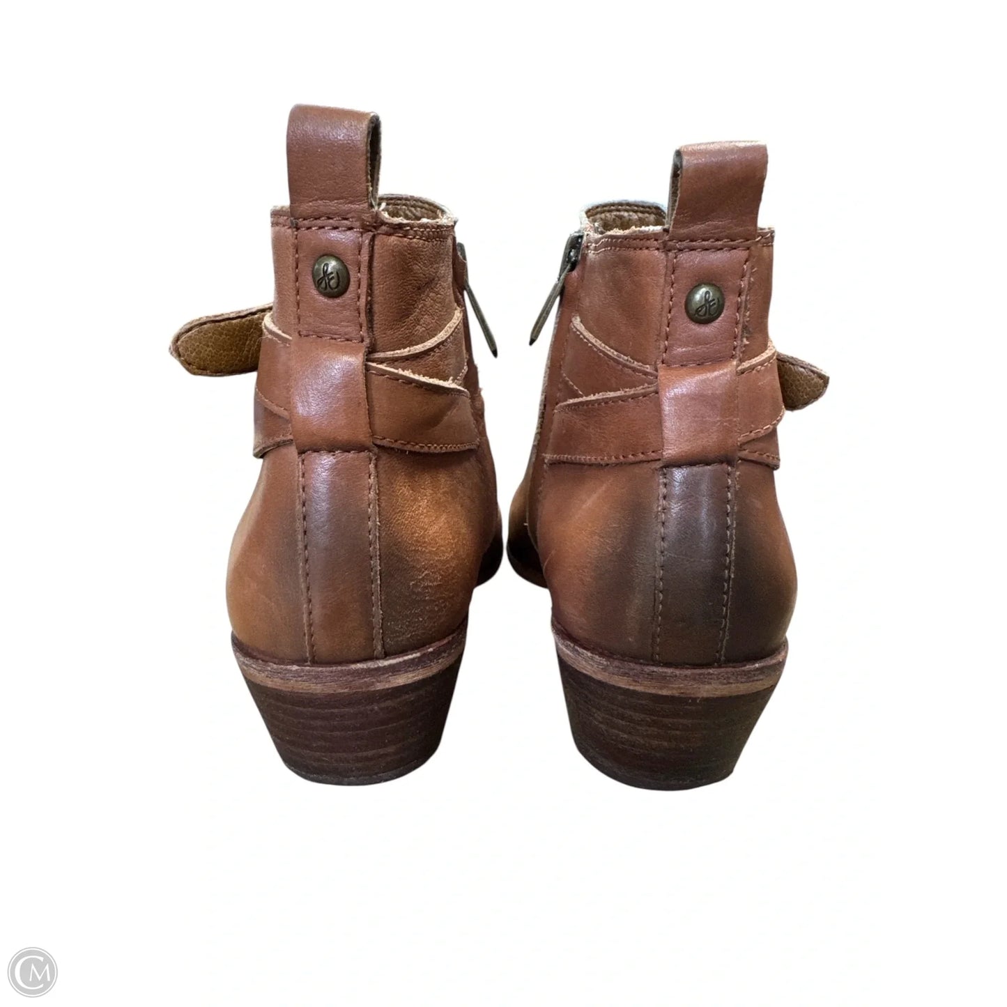 Boots Ankle Flats By Sam Edelman In Brown, Size: 7