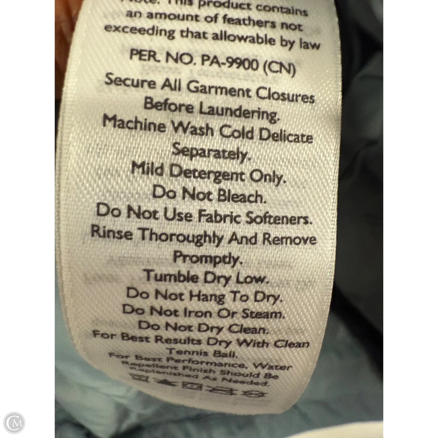 Jacket Puffer & Quilted By Eddie Bauer In Blue, Size: Mp