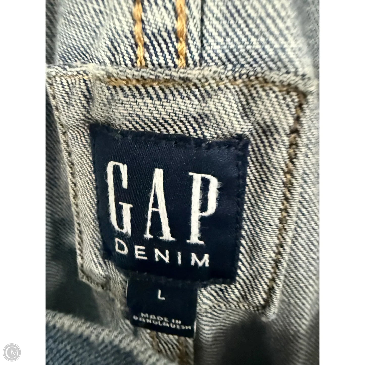 Overalls By Gap In Blue Denim, Size: L