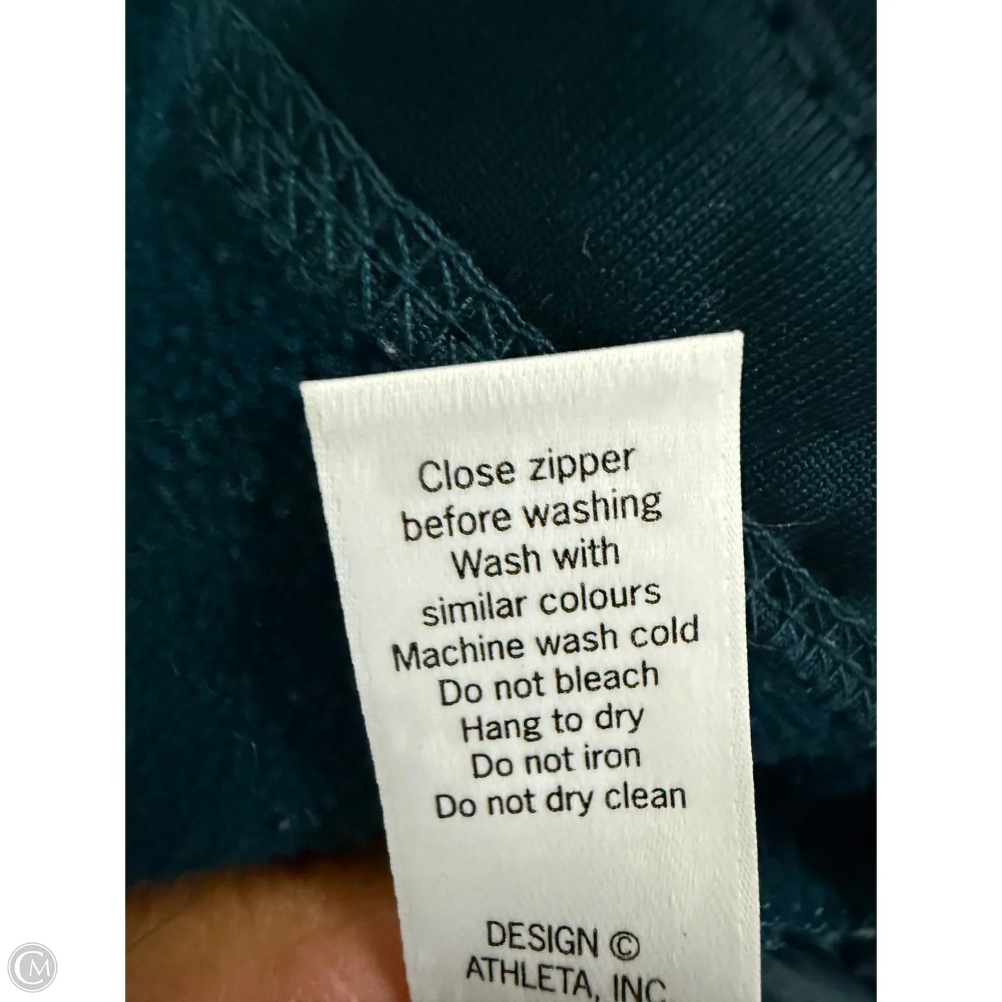 Jacket Puffer & Quilted By Athleta In Teal, Size: L