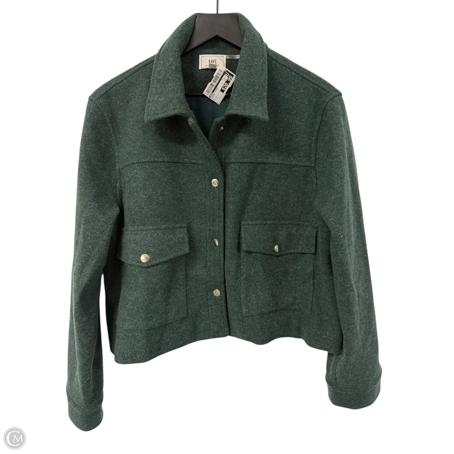 Jacket Other By Have In Green, Size: L