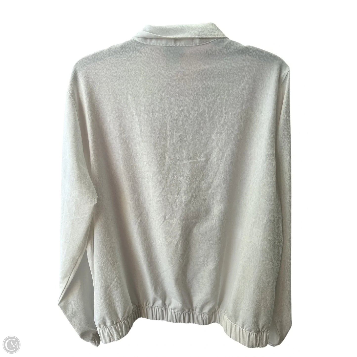 Jacket Windbreaker By Rae Mode In White, Size: M