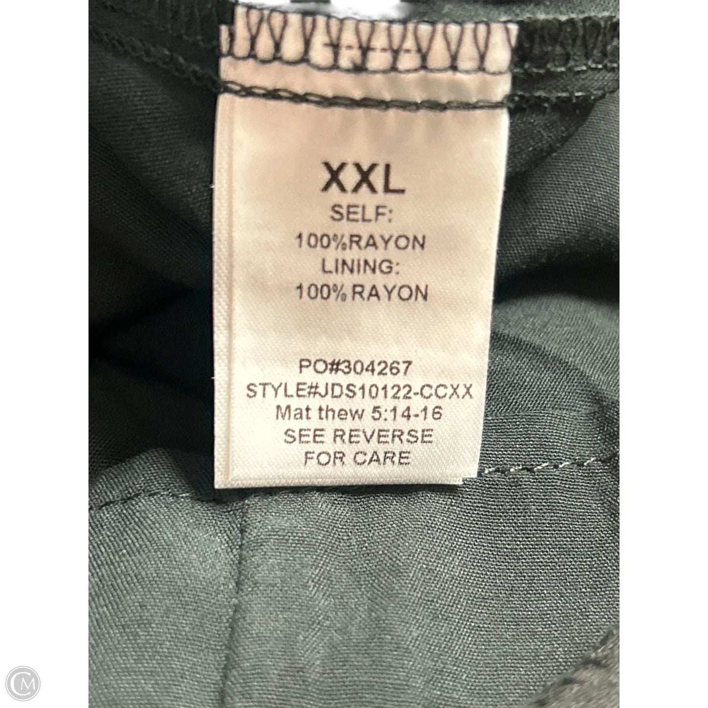 Dress Casual Short By Promesa In Black, Size: Xxl