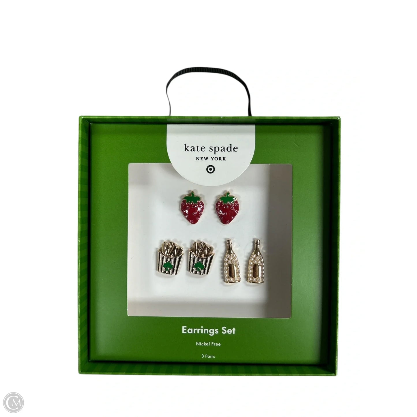 Earrings Designer By Kate Spade, Size: 03 Piece Set