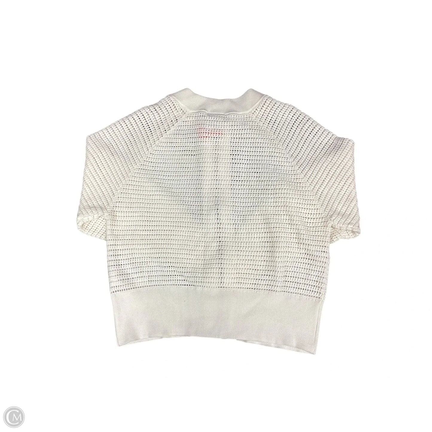 Sweater Cardigan By Varley In Cream, Size: S