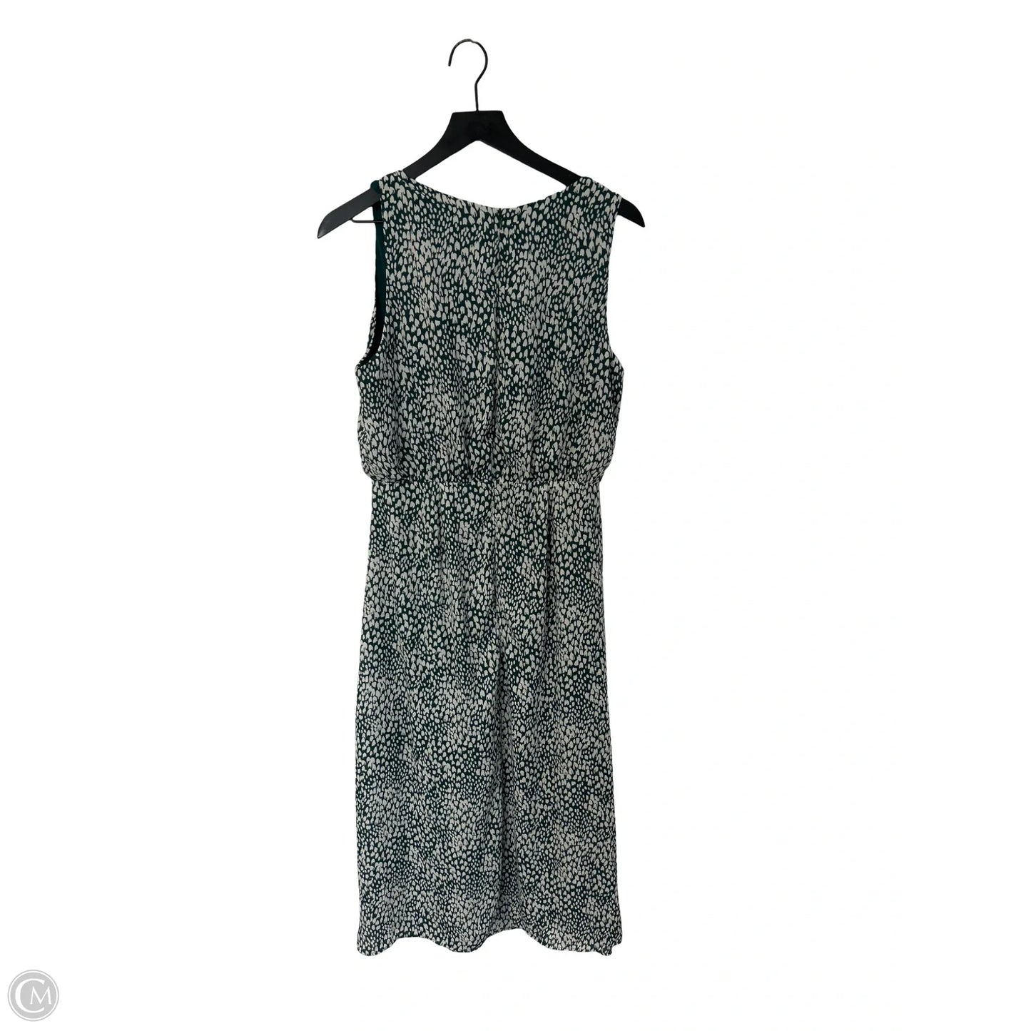 Dress Casual Maxi By Gilli In Green & White, Size: L