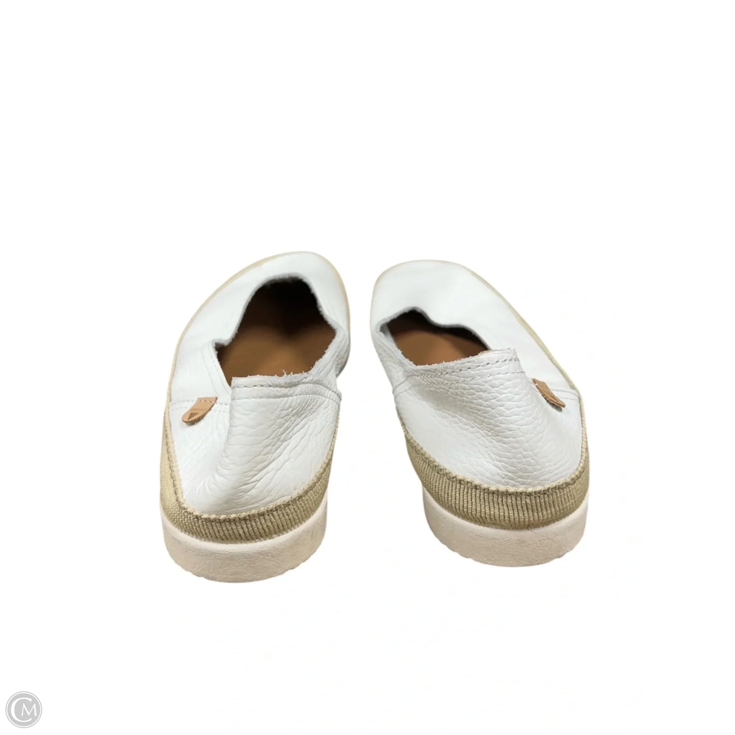 Shoes Flats By Clothes Mentor In White, Size: 7.5