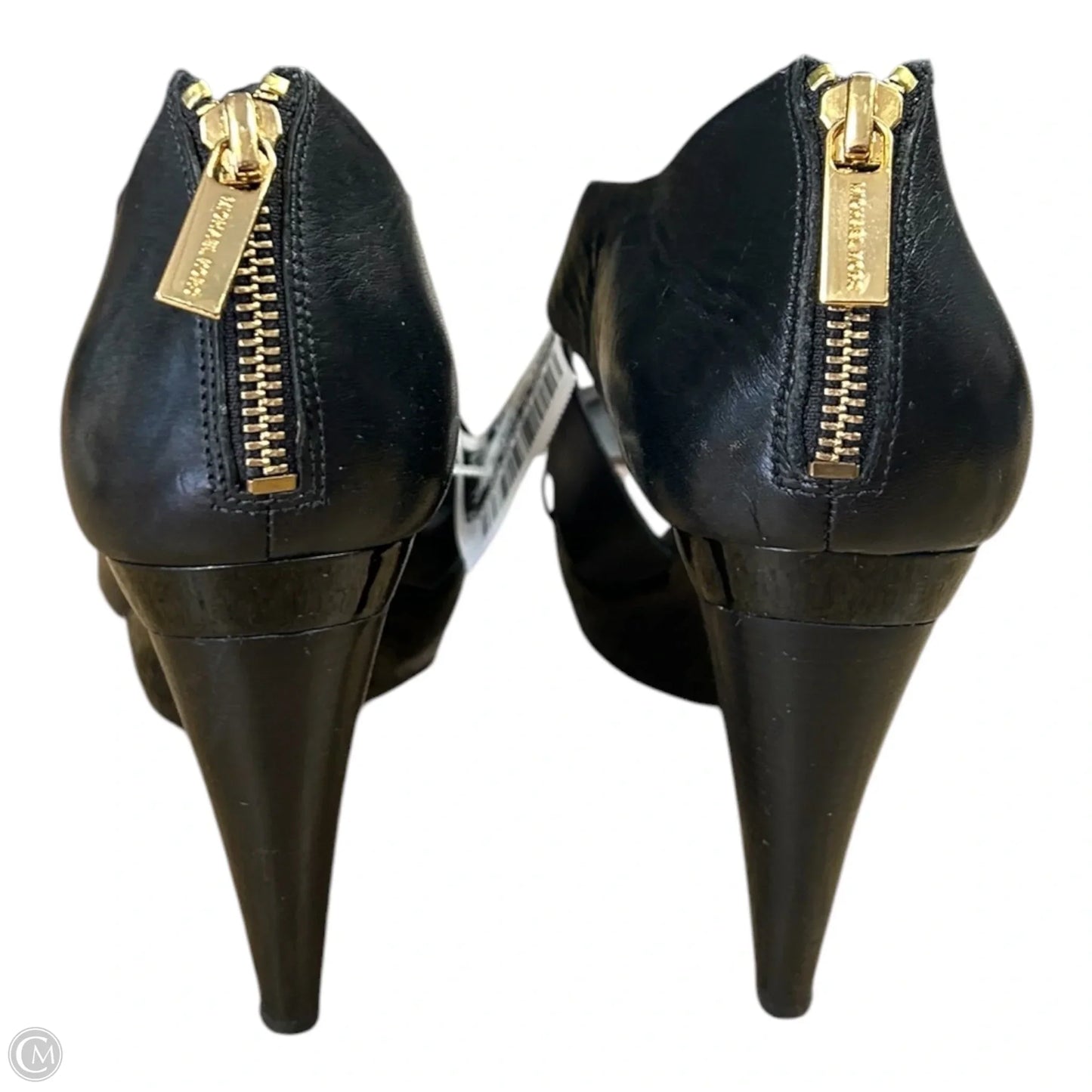 Sandals Heels Stiletto By Michael By Michael Kors In Black, Size: 8