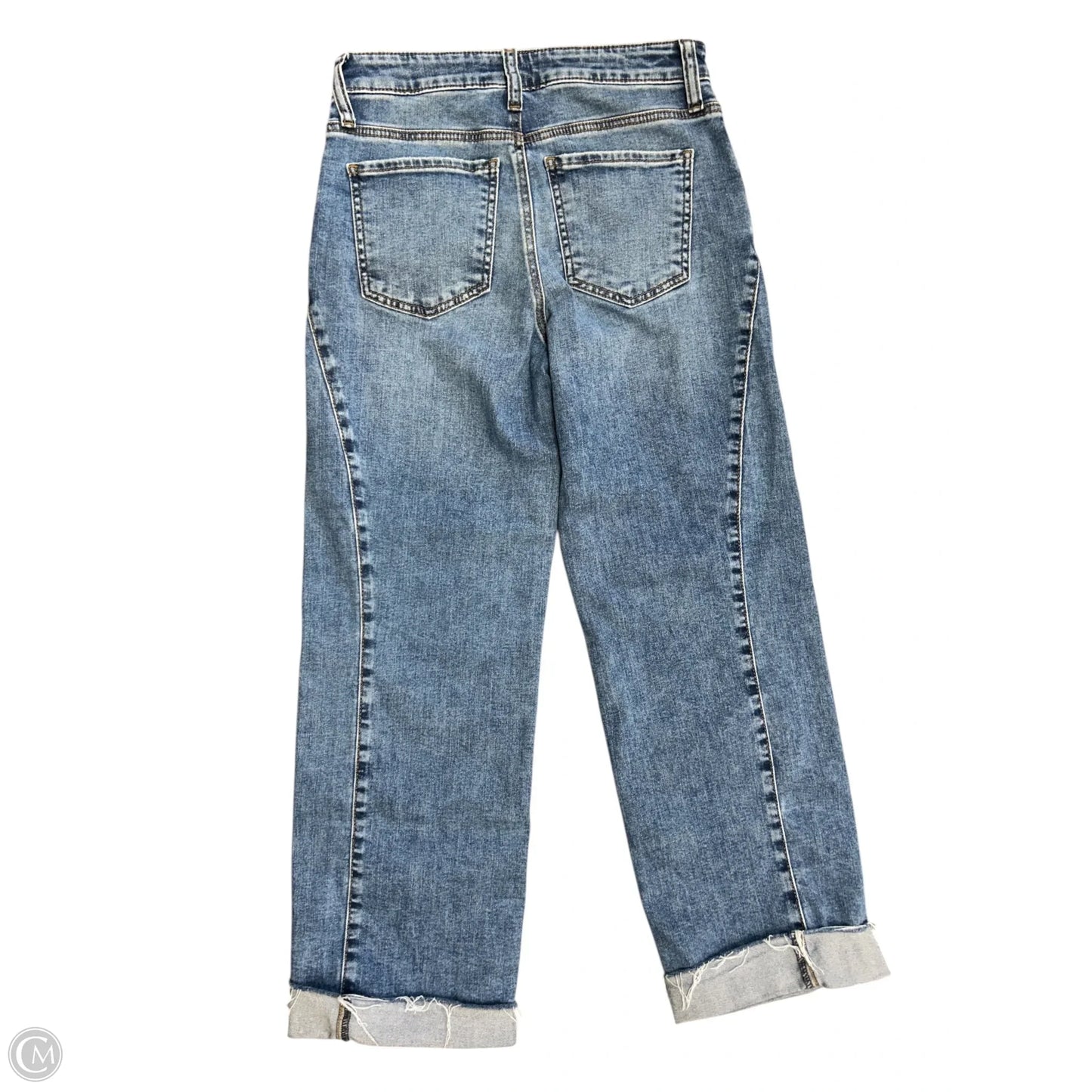 Jeans Wide Leg By Kut In Blue Denim, Size: 2