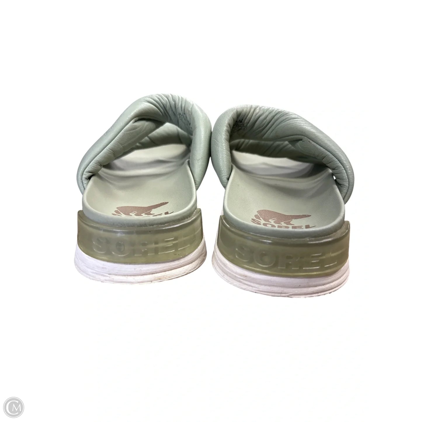 Sandals Flats By Sorel In Green, Size: 7