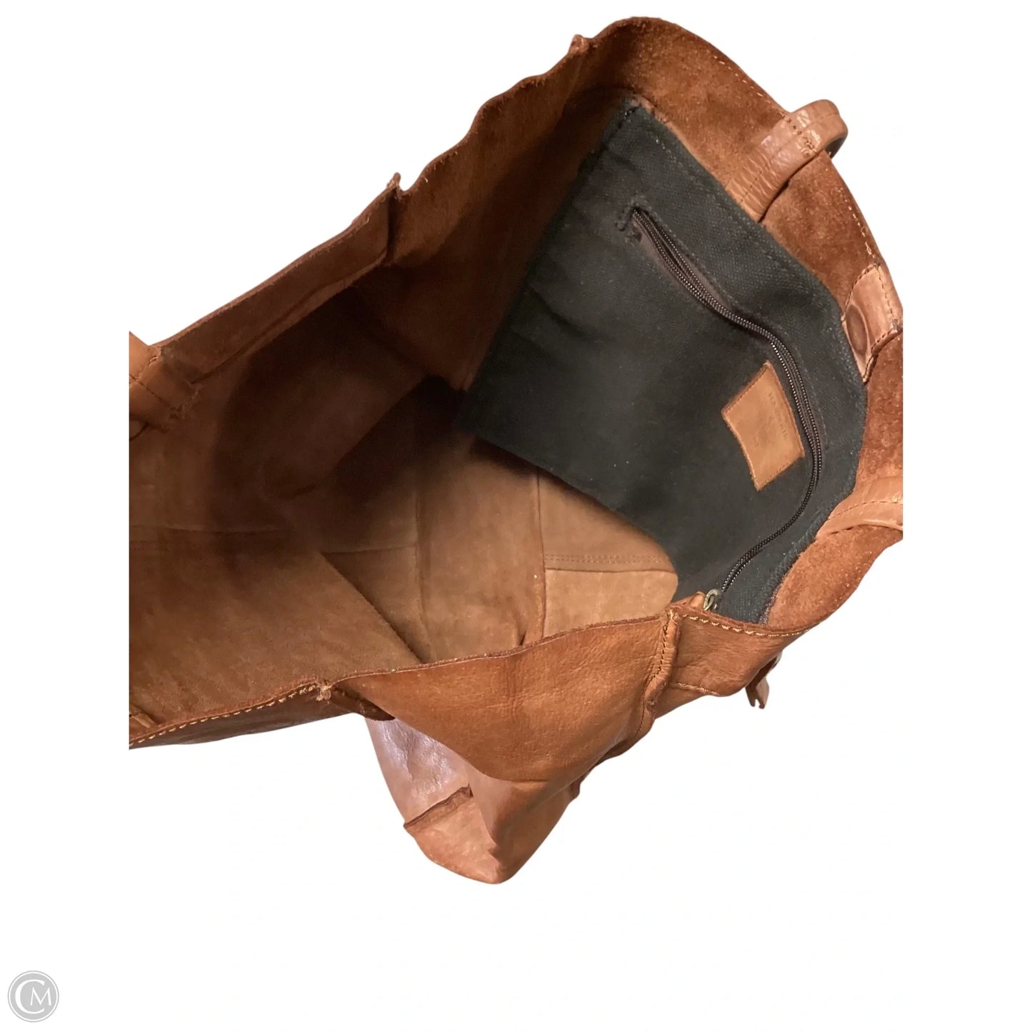 Handbag Leather By Clothes Mentor, Size: Large