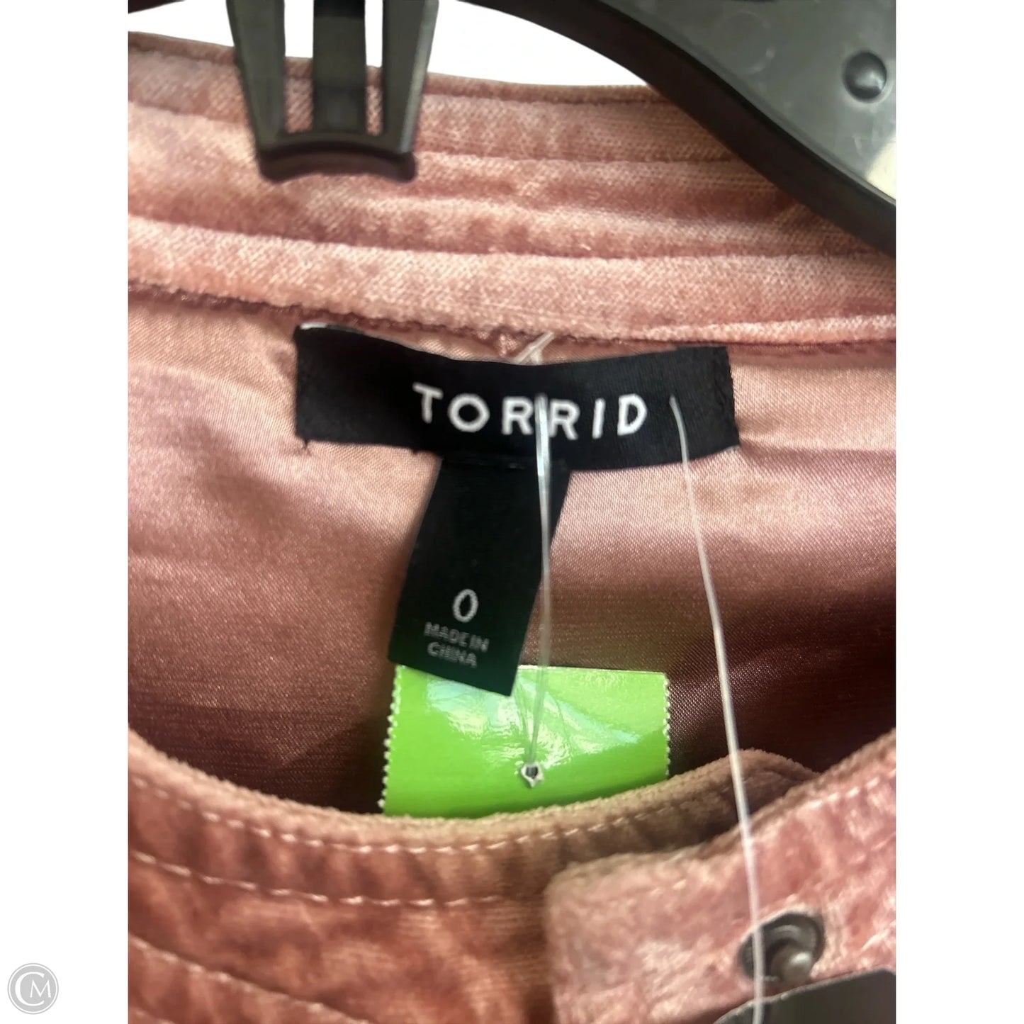 Jacket Moto By Torrid In Pink, Size: L