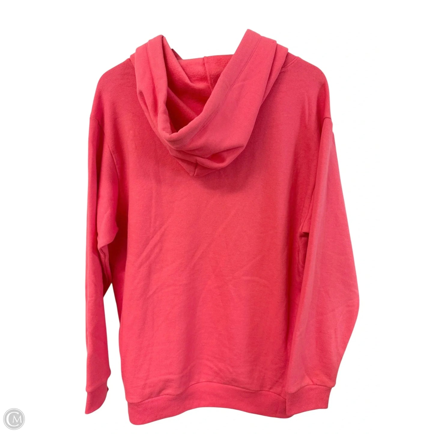 Sweatshirt Hoodie By Pink In Pink, Size: L