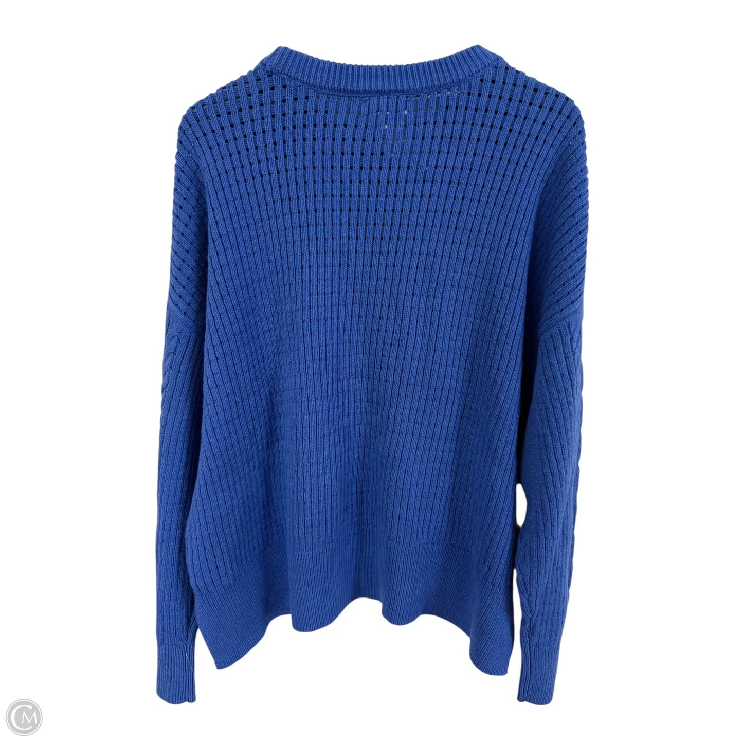 Sweater By Clothes Mentor In Blue, Size: 3x