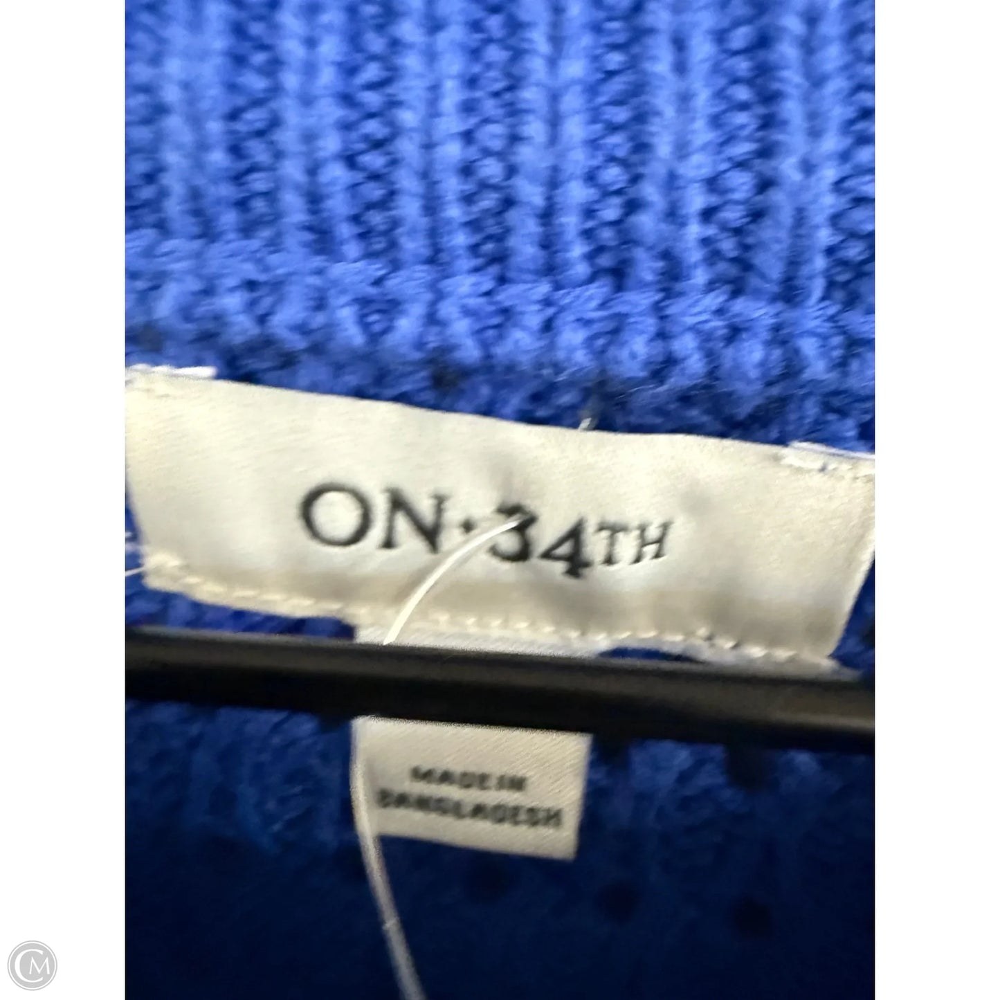 Sweater By Clothes Mentor In Blue, Size: 3x