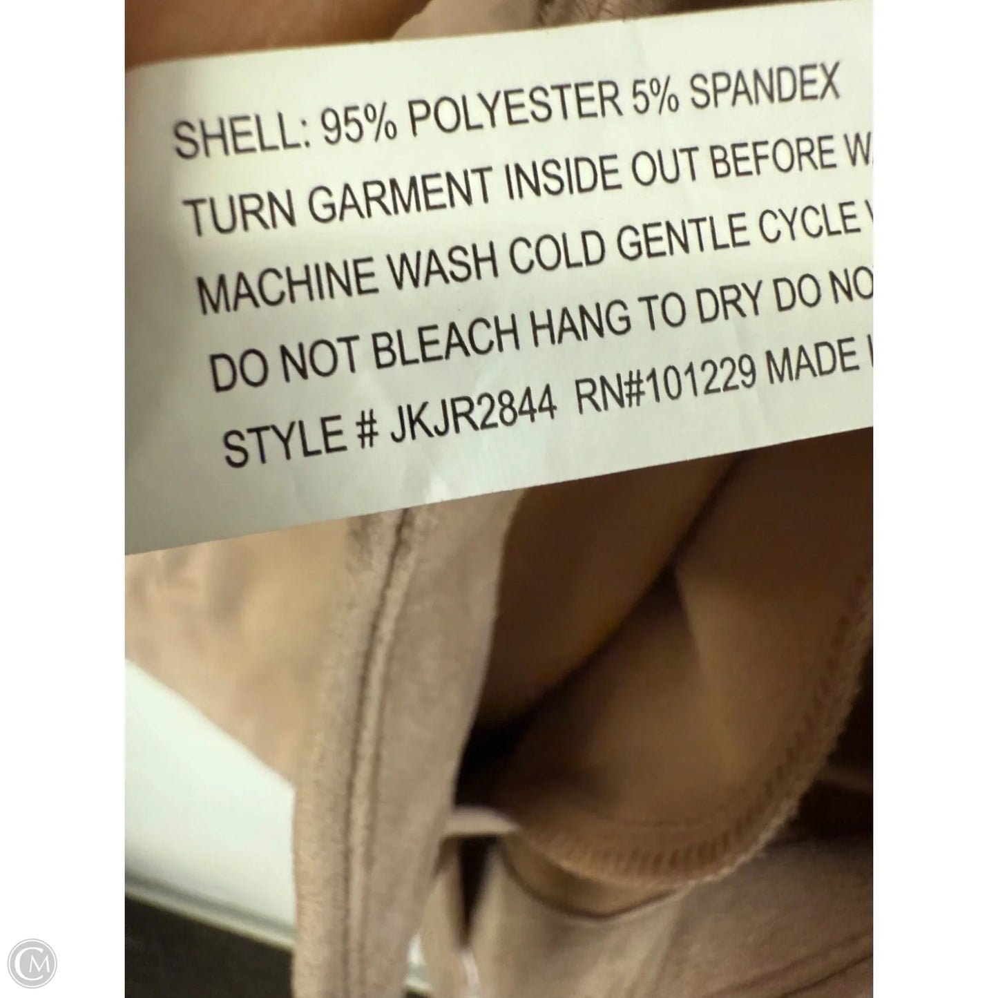 Jacket Shirt By Cmc In Beige, Size: M