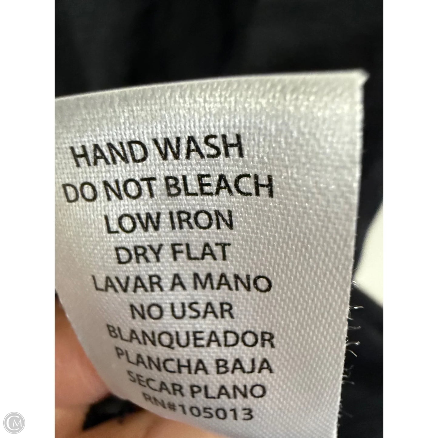 Top Short Sleeve By Andree By Unit In Black, Size: Xl