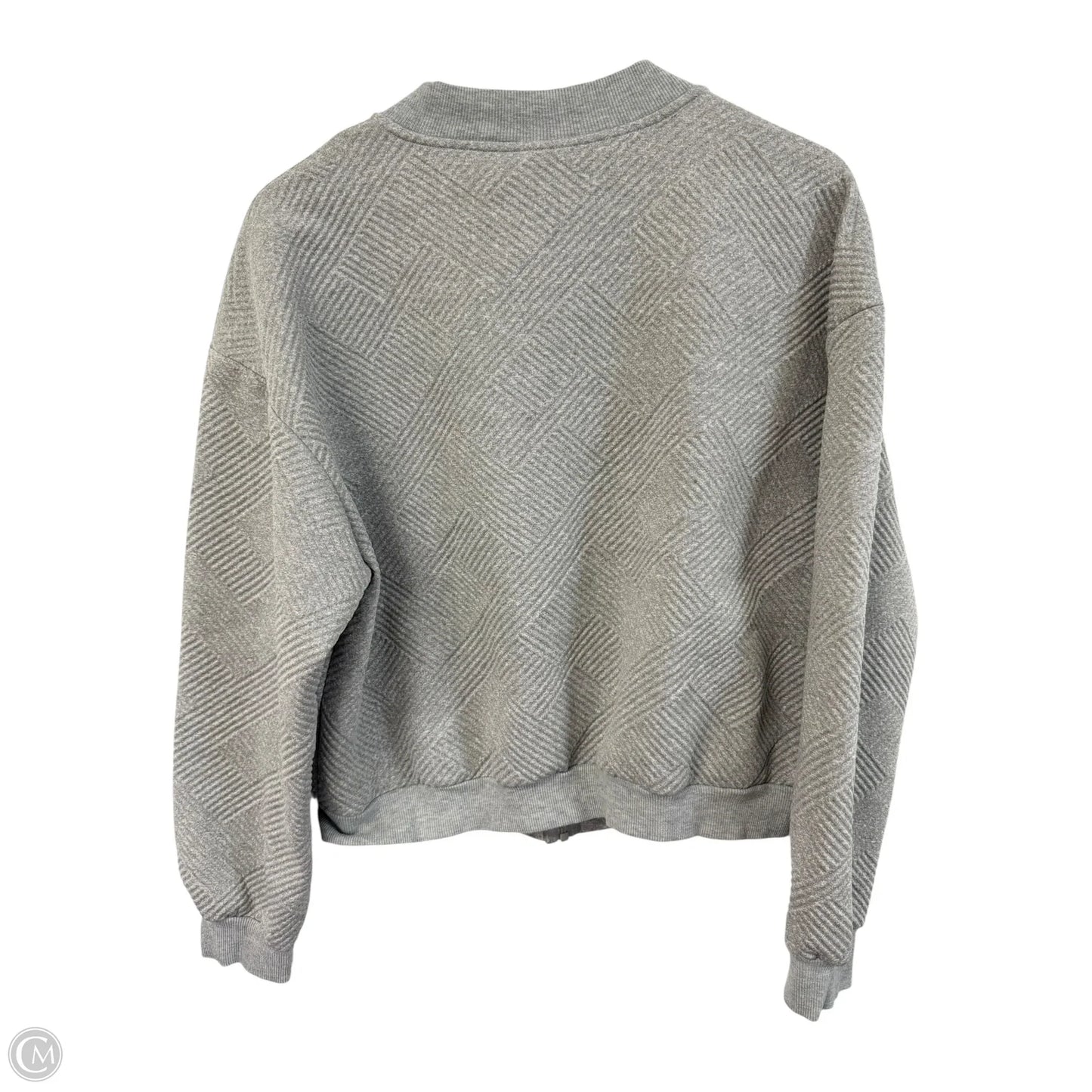 Jacket Shirt By Shein In Grey, Size: Xl