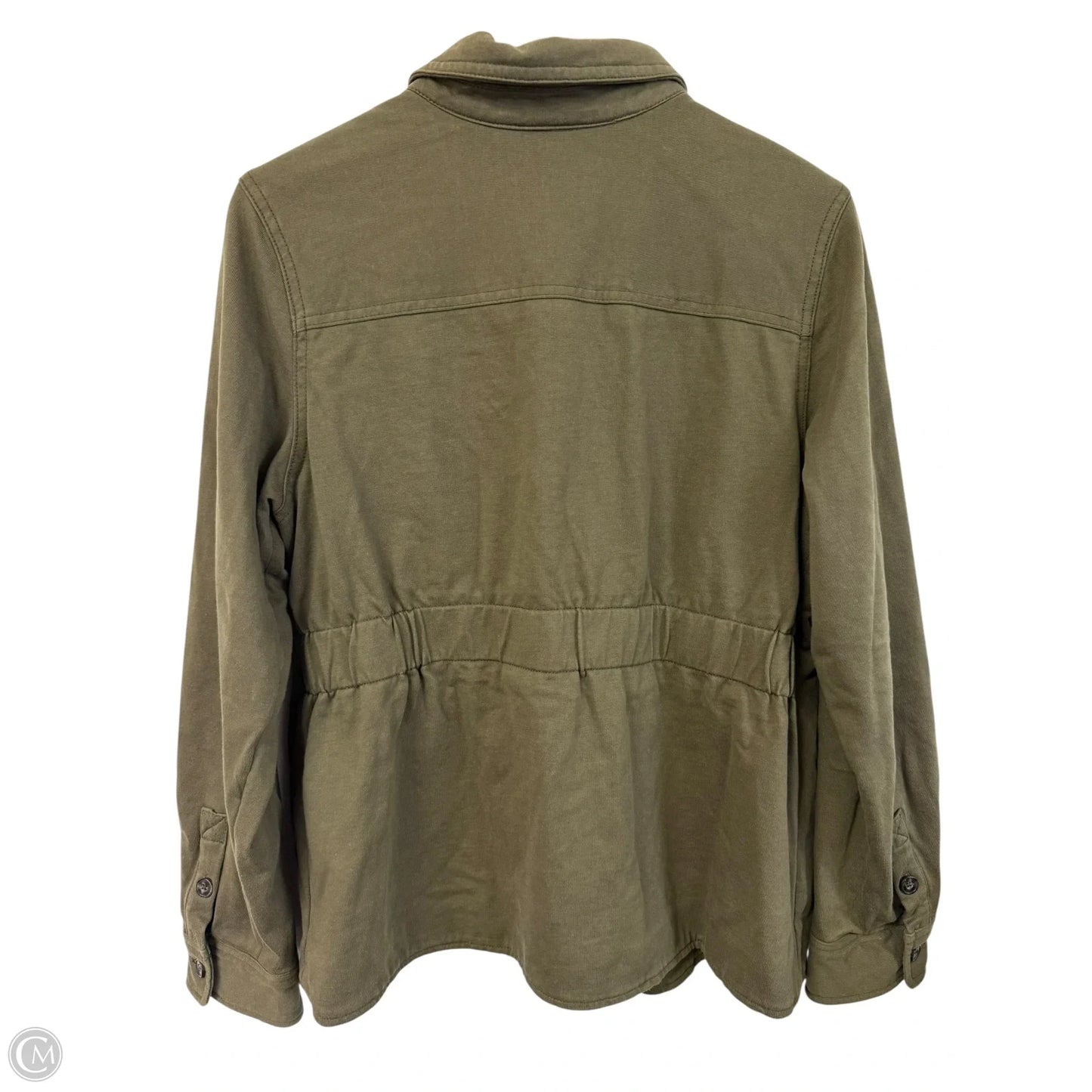 Jacket Shirt By Thread And Supply In Green, Size: L