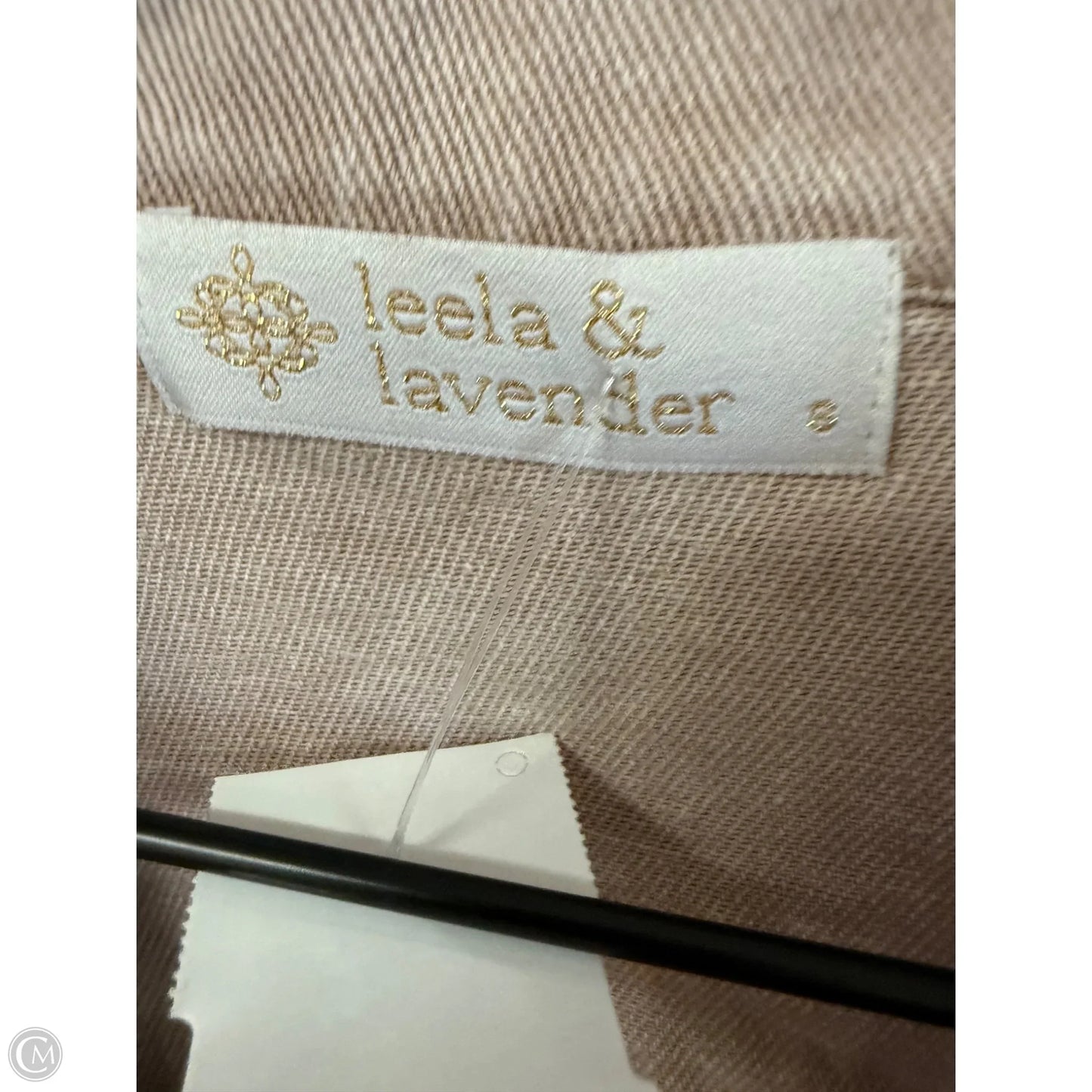 Jacket Denim By Leela & Lavender In Brown Denim, Size: S