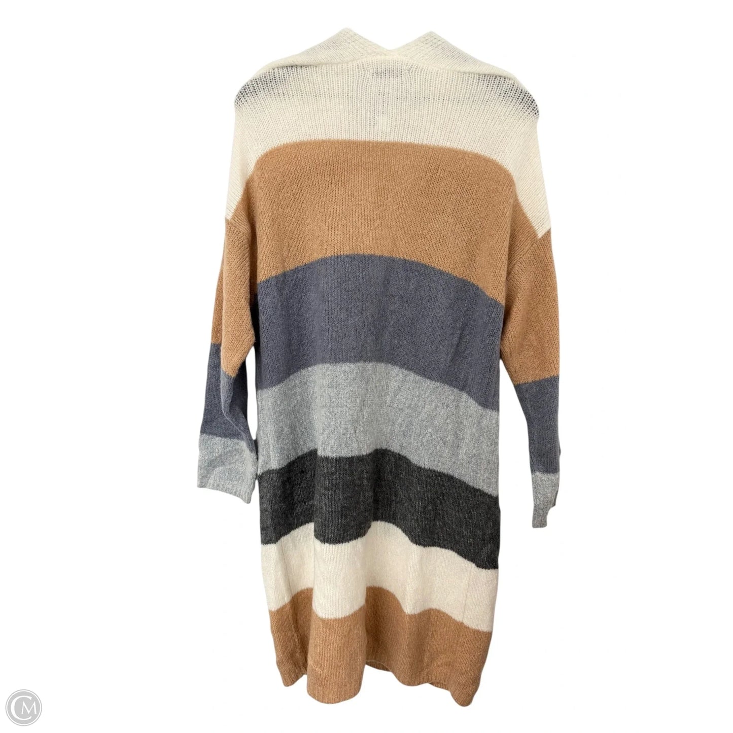Sweater Cardigan By Active Usa In Multi-colored, Size: L