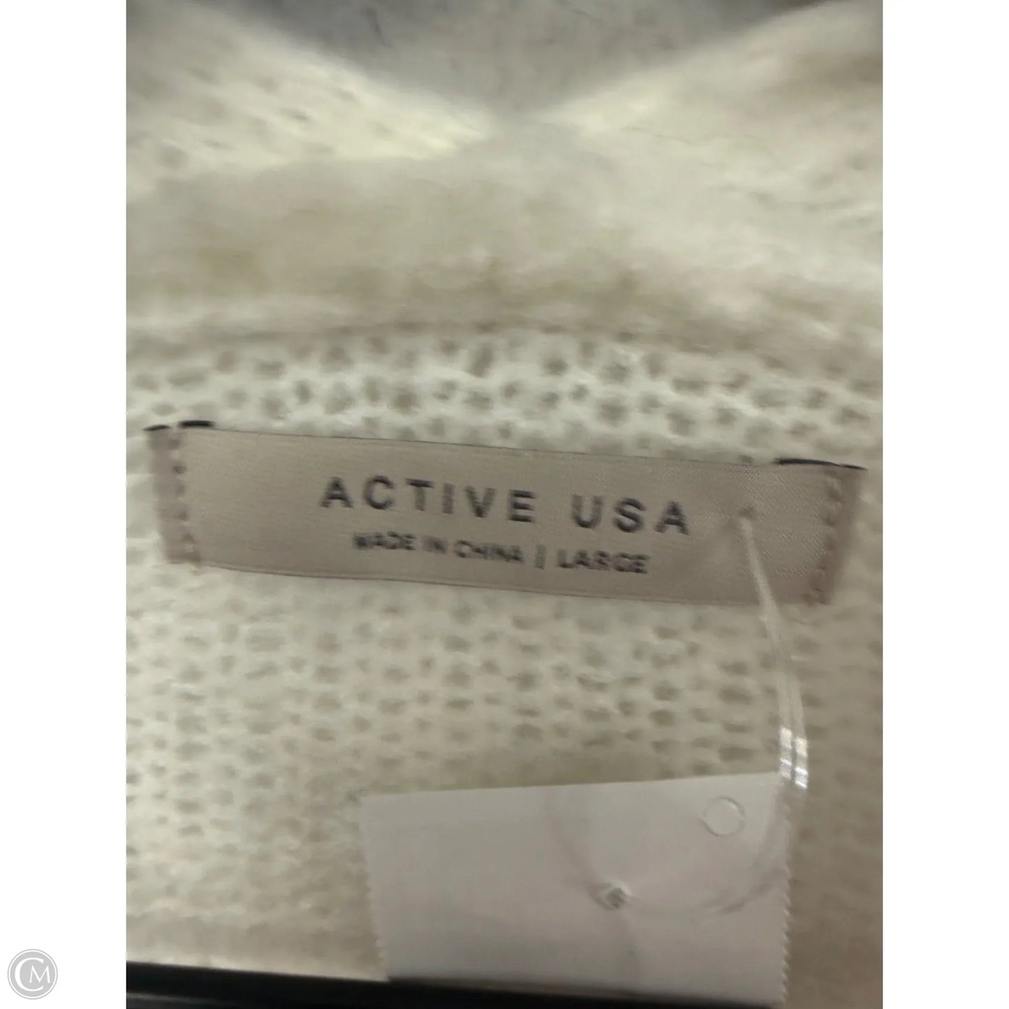 Sweater Cardigan By Active Usa In Multi-colored, Size: L