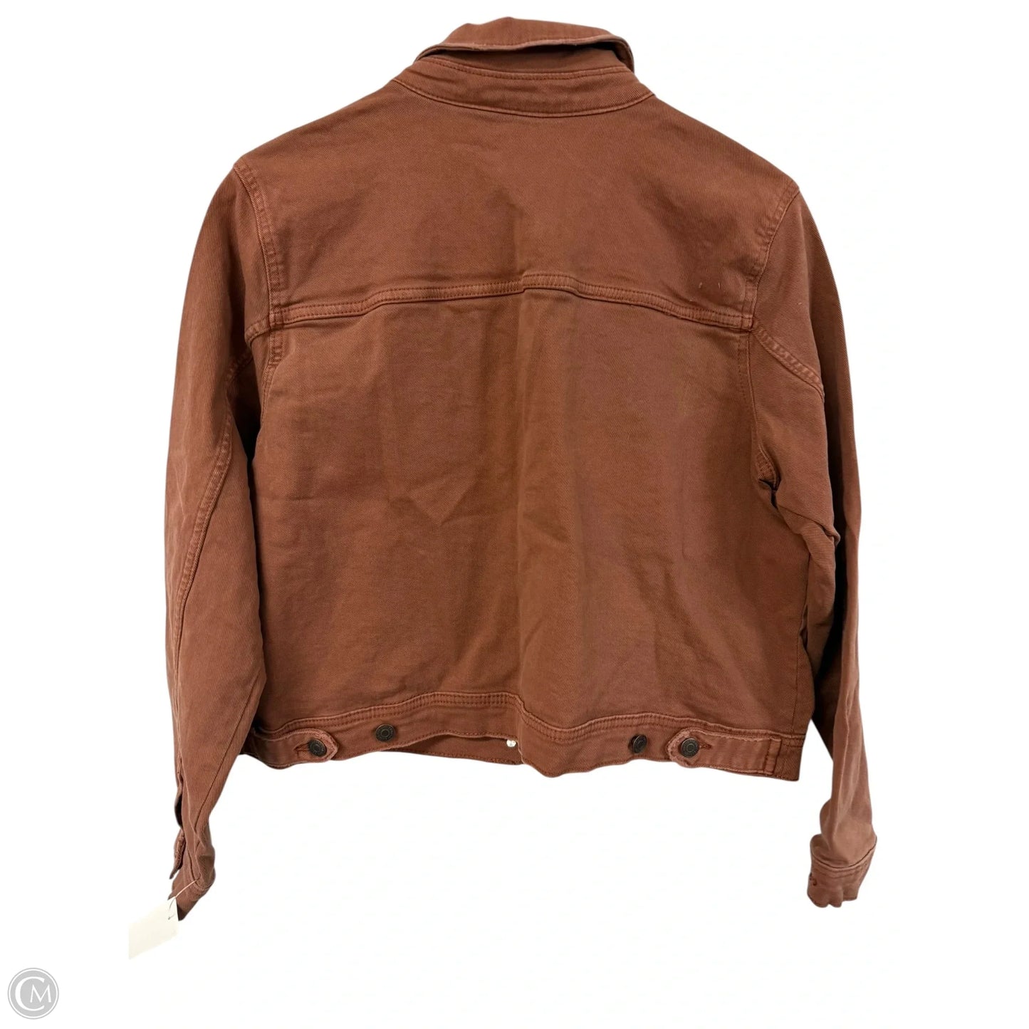 Jacket Denim By Sonoma In Brown Denim, Size: Xl