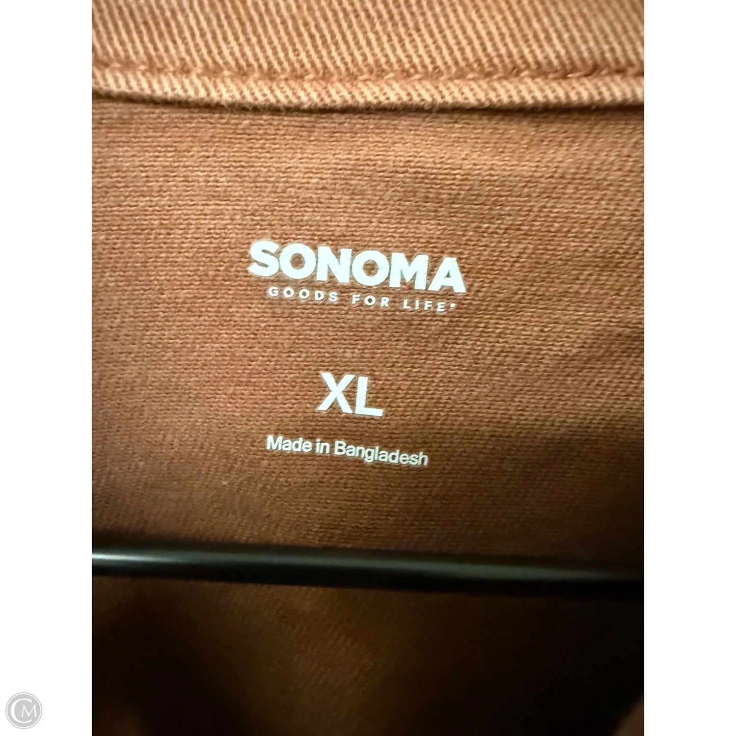 Jacket Denim By Sonoma In Brown Denim, Size: Xl