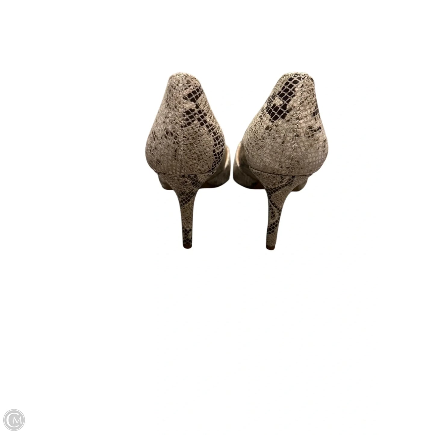 Shoes Heels Stiletto By Vince Camuto In Snakeskin Print, Size: 6.5