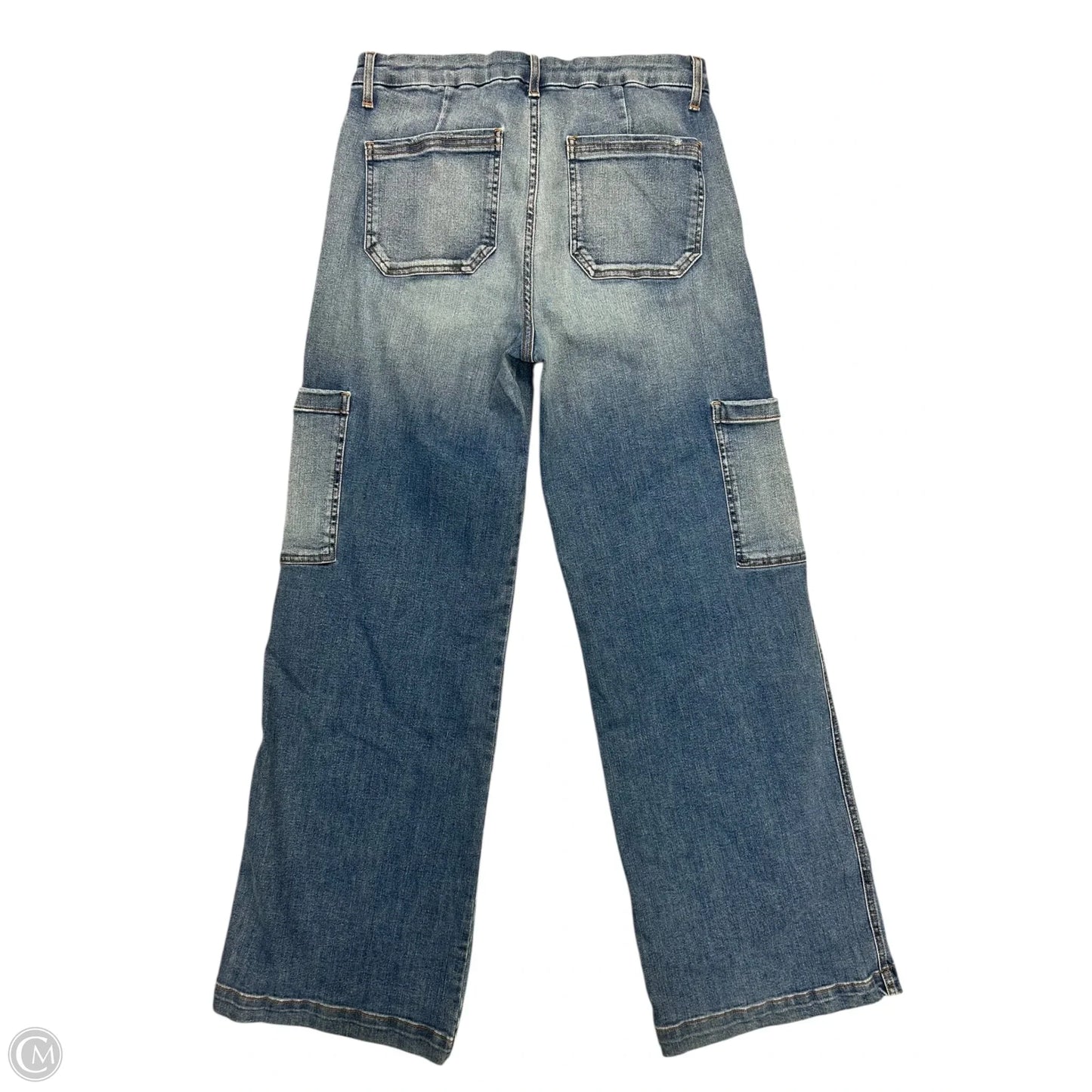 Jeans Wide Leg By Kut In Blue Denim, Size: 10