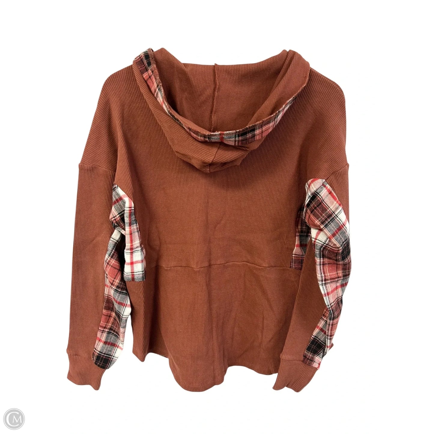 Top Long Sleeve By Doe & Rae In Orange, Size: S