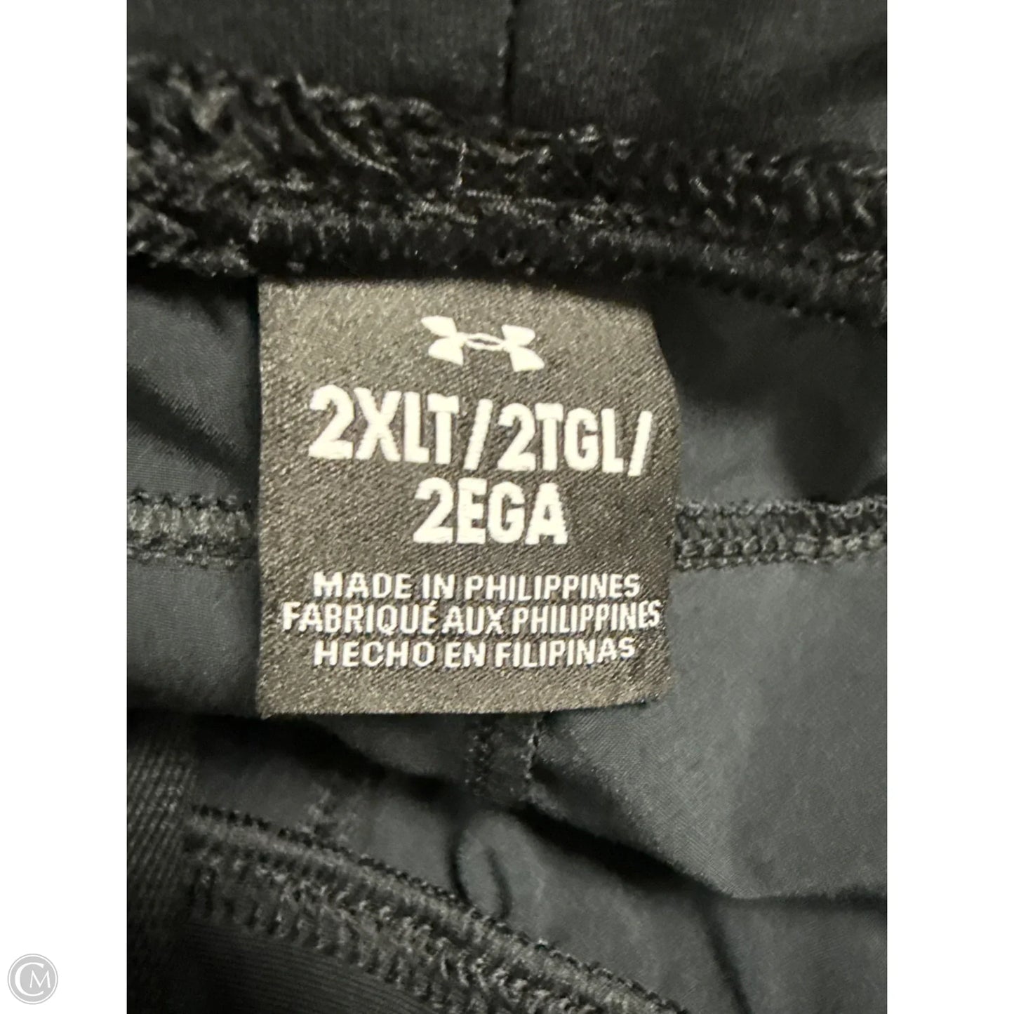 Athletic Pants By Under Armour In Black, Size: 2x