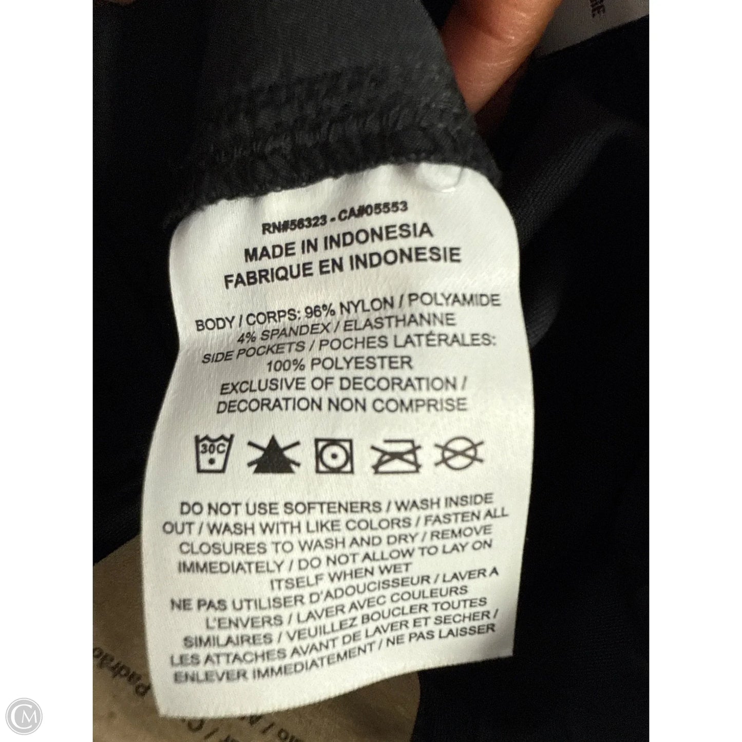 Athletic Pants By Nike In Black, Size: Xl