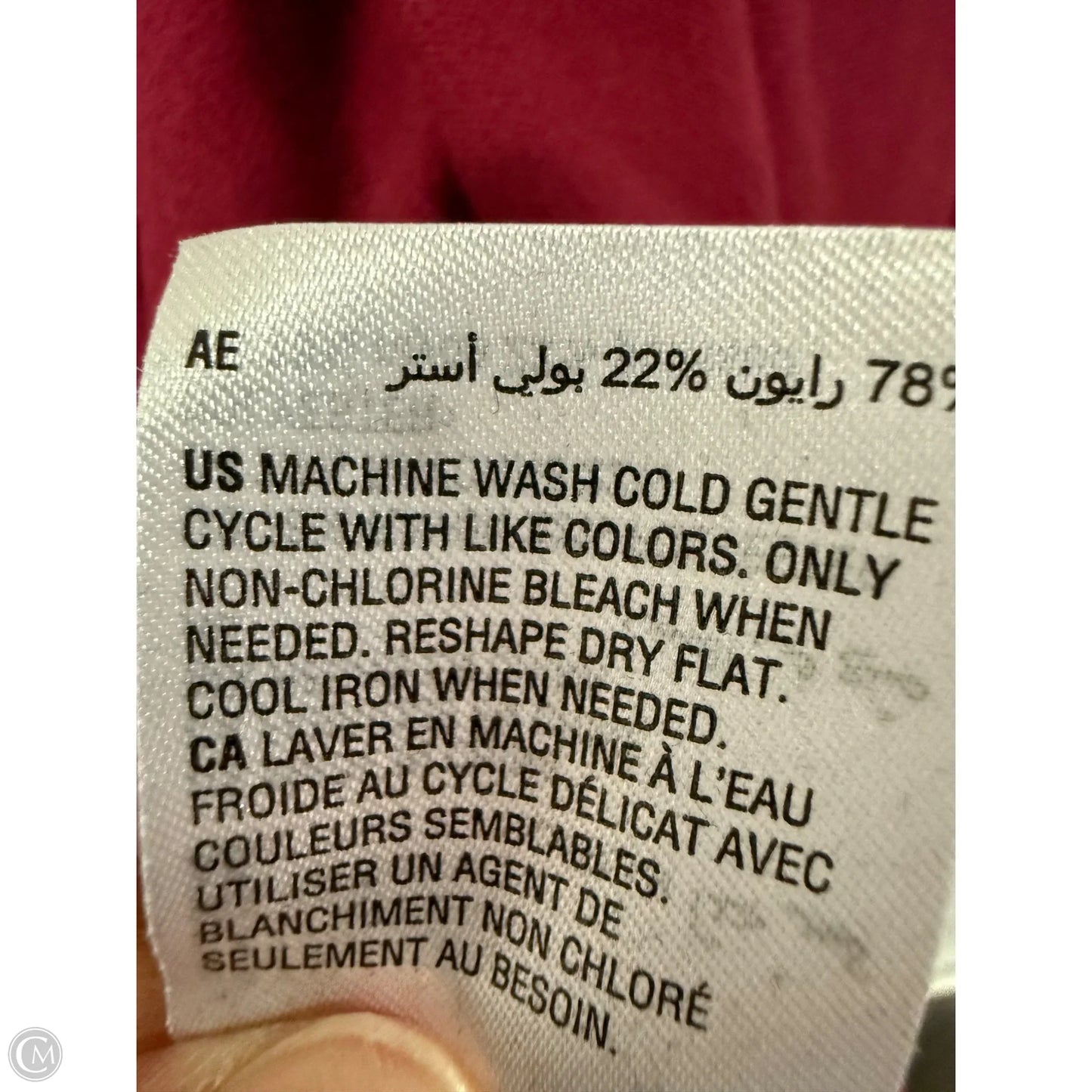 Cardigan By Karen Scott In Red, Size: Xxl