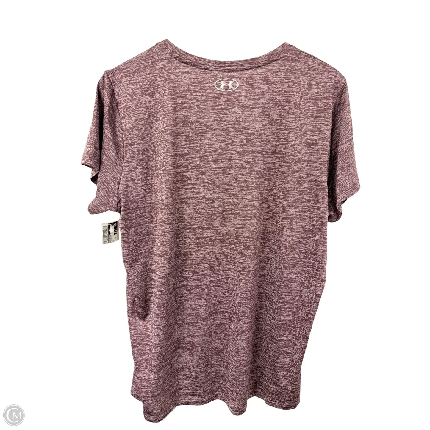 Athletic Top Short Sleeve By Under Armour In Purple, Size: Xxl