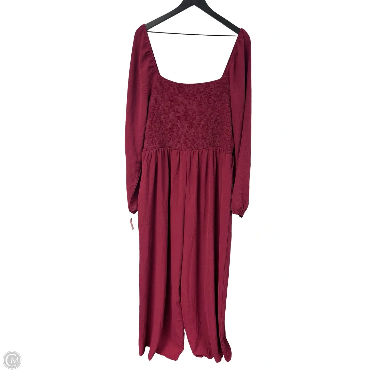 Jumpsuit By Clothes Mentor In Red, Size: Xxl